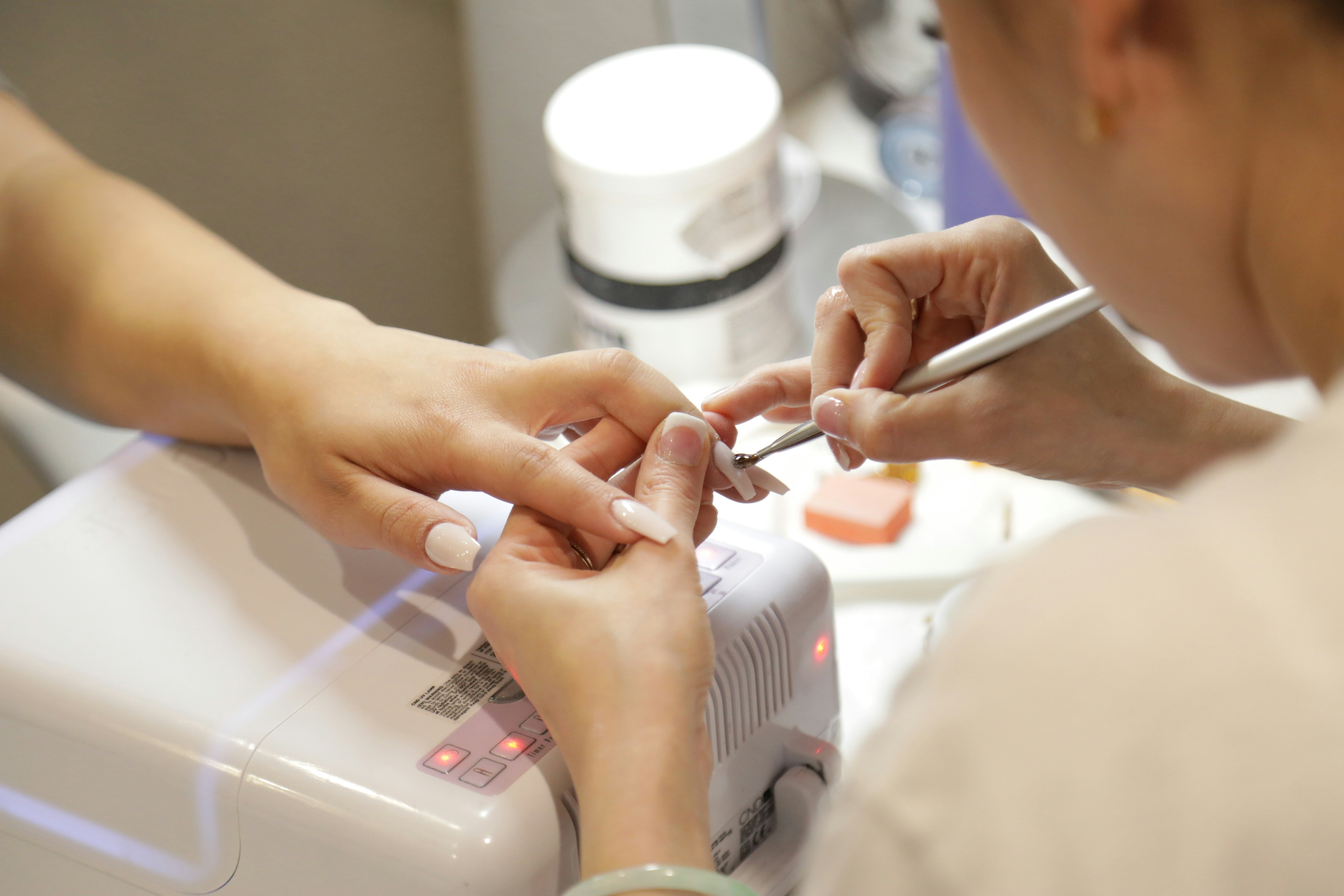 Precise manicure and cuticle care
